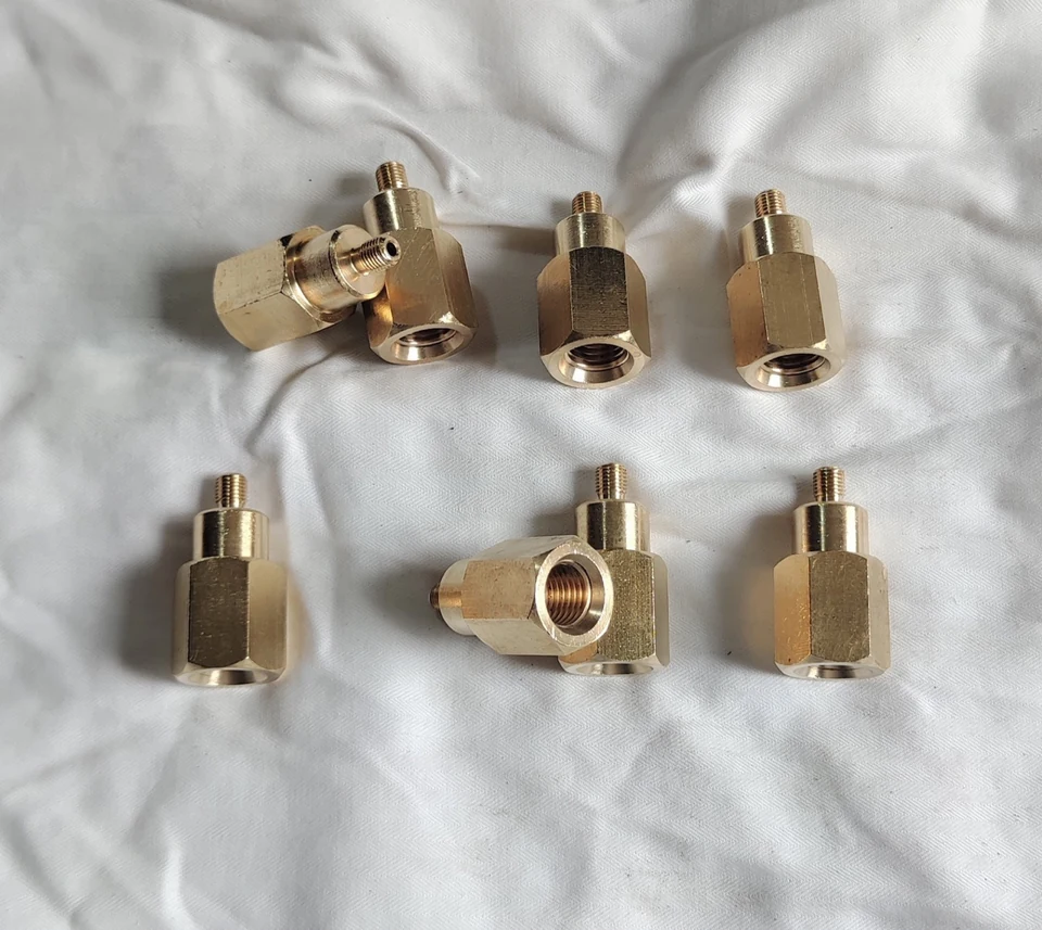 Brass turned connector bodies and fittings